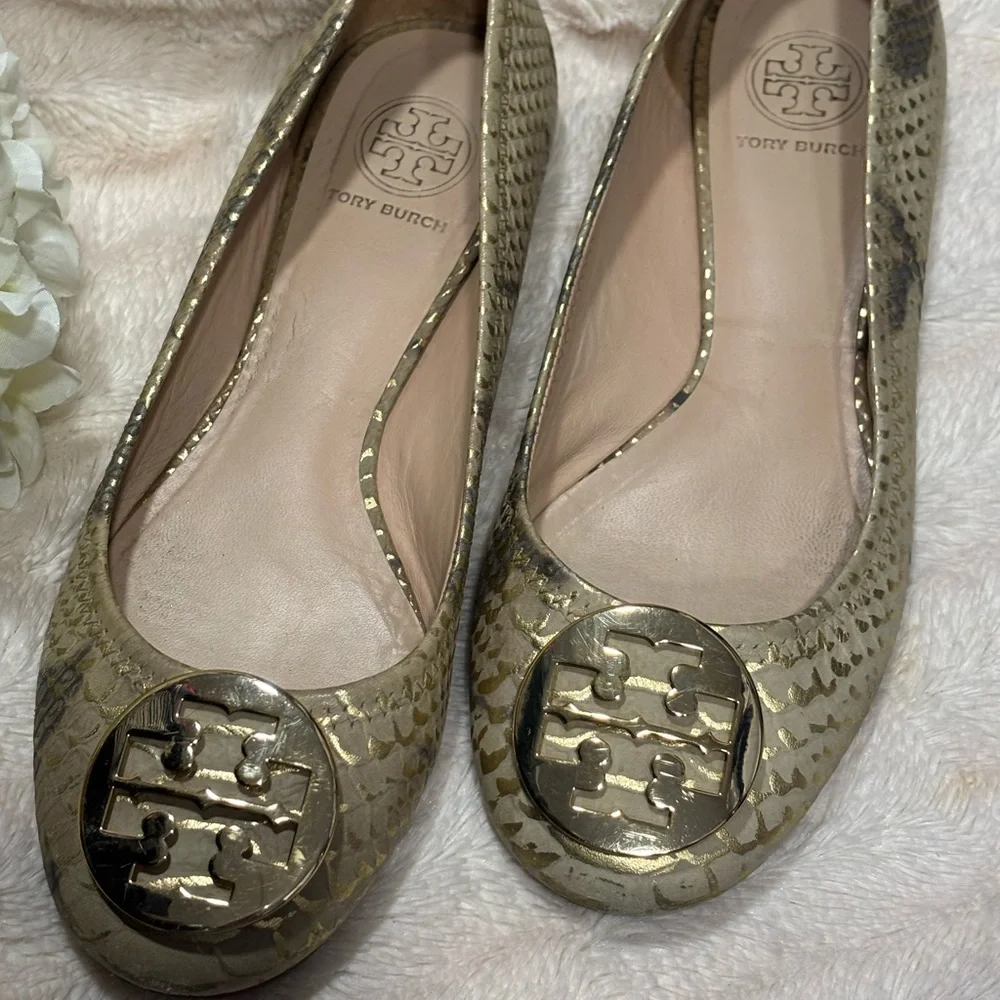 Tory Burch chic metallic